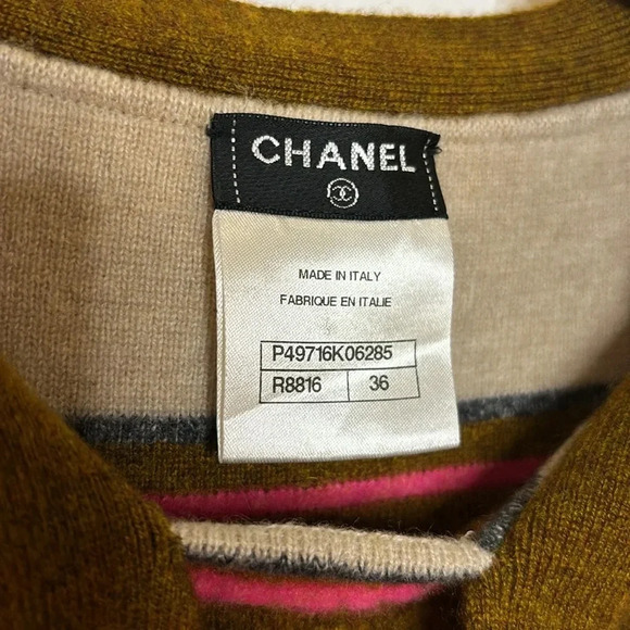 EUC CHANEL PARIS- DALLAS prefall 2013/14 SWEATER & MATCHING SKIRT SIZE 36/US 4 - Picture 4 of 13